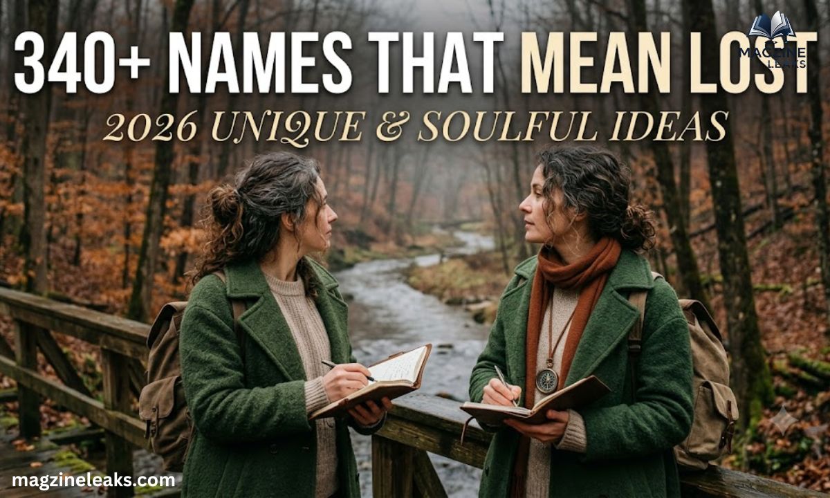 340+ Names That Mean Lost 2026 Unique & Soulful Ideas