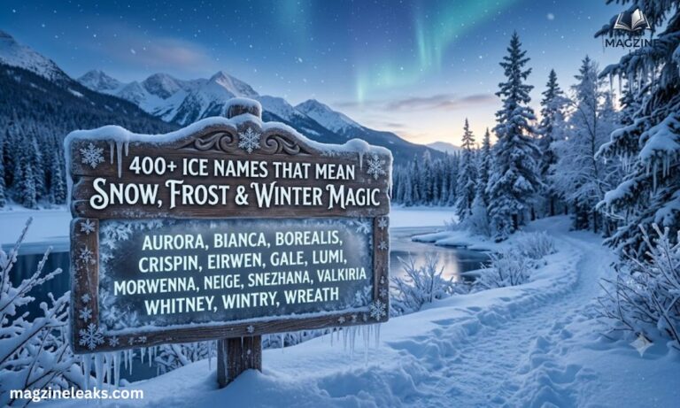 400+ Ice Names That Mean Snow, Frost & Winter Magic