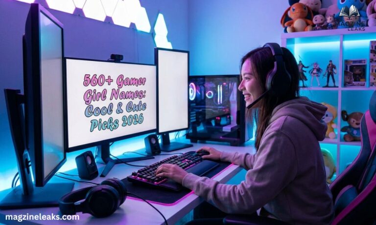 560+ Gamer Girl Names Cool & Cute Picks You’ll Love 2026