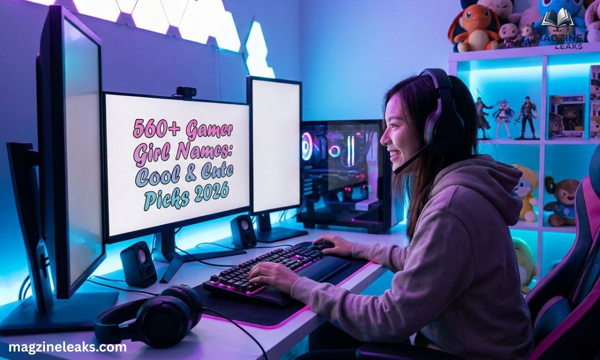 560+ Gamer Girl Names Cool & Cute Picks You’ll Love 2026
