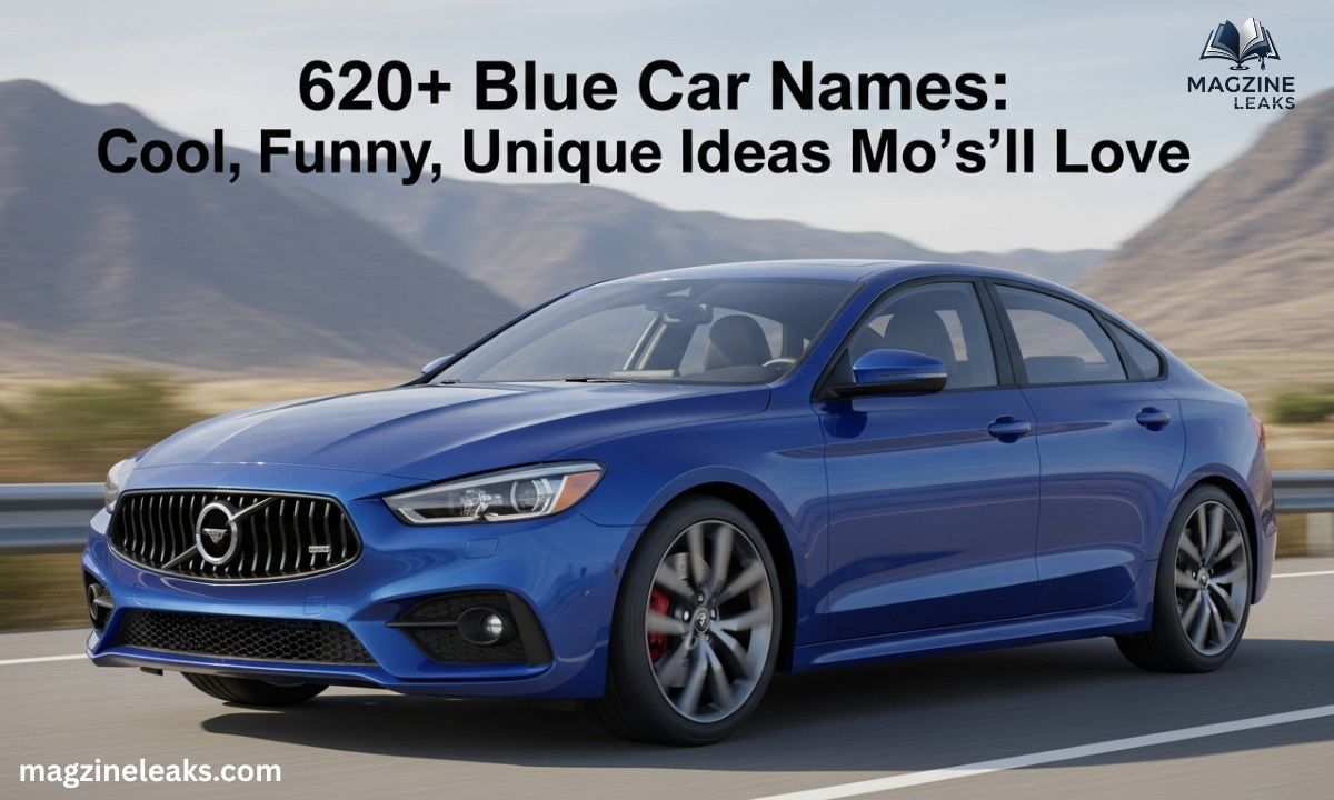 620+ Blue Car Names Cool, Funny & Unique Ideas You’ll Love