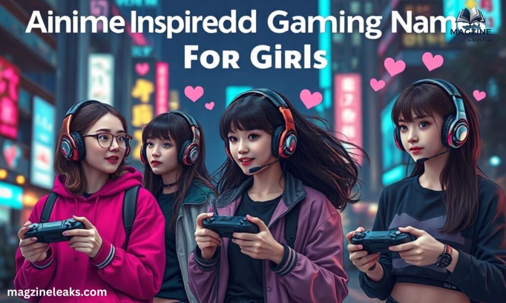 Anime Inspired Gaming Names for Girls