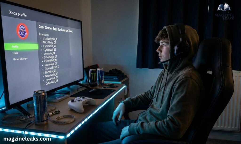Cool Gamer Tags for Boys on Xbox