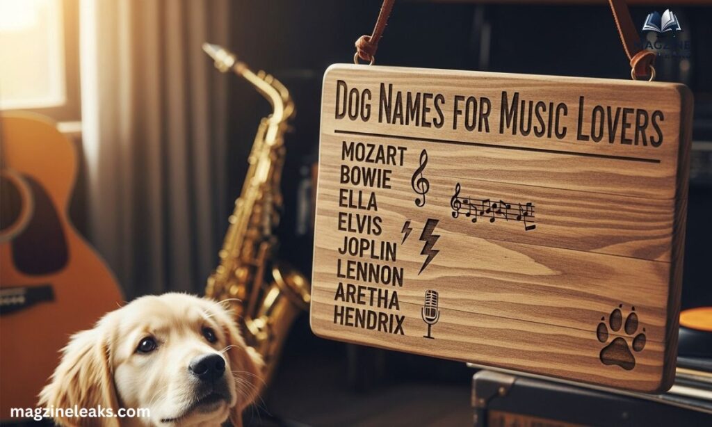 Dog Names for Music Lovers