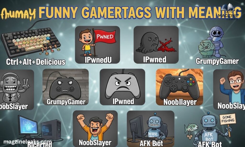 Funny Gamertags with Meaning