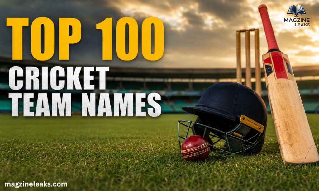 Top 100 Cricket Team Names