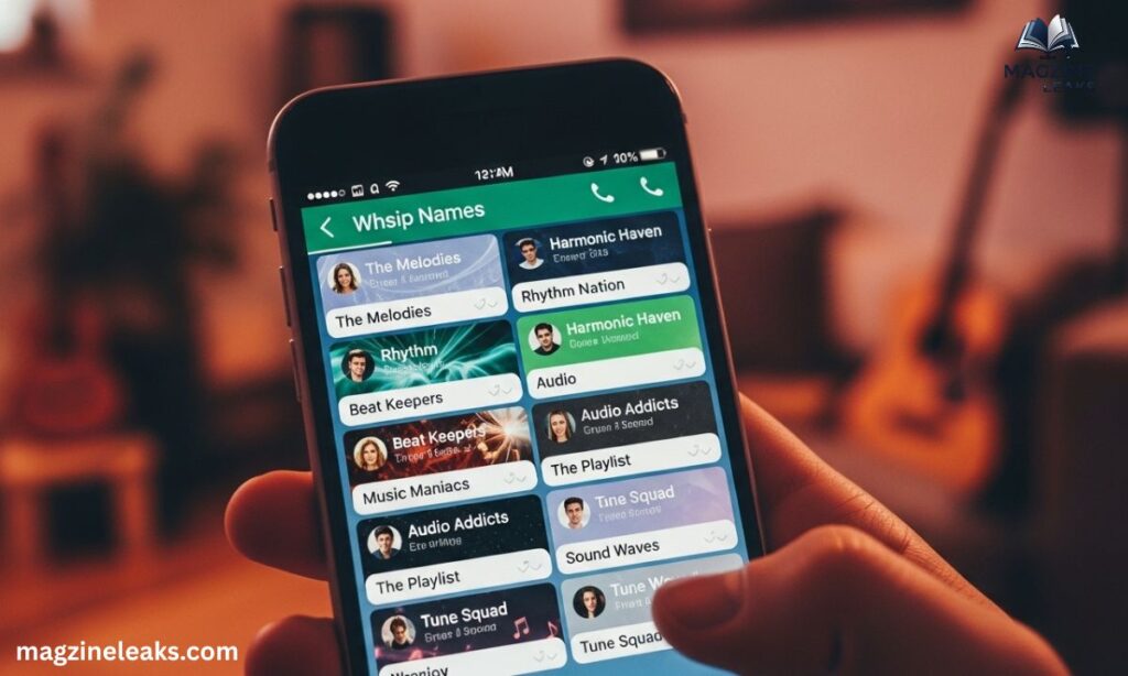 Whatsapp Group Names for Music Lovers