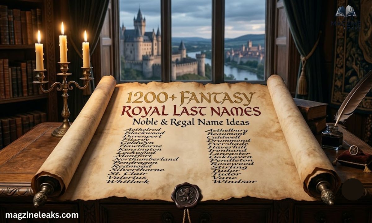 1200+ Fantasy Royal Last Names Noble & Regal Name Ideas