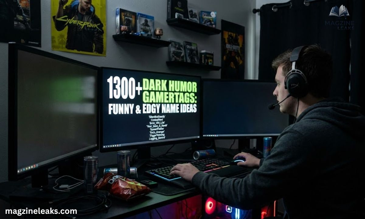 1300+ Dark Humor Gamertags Funny & Edgy Name Ideas
