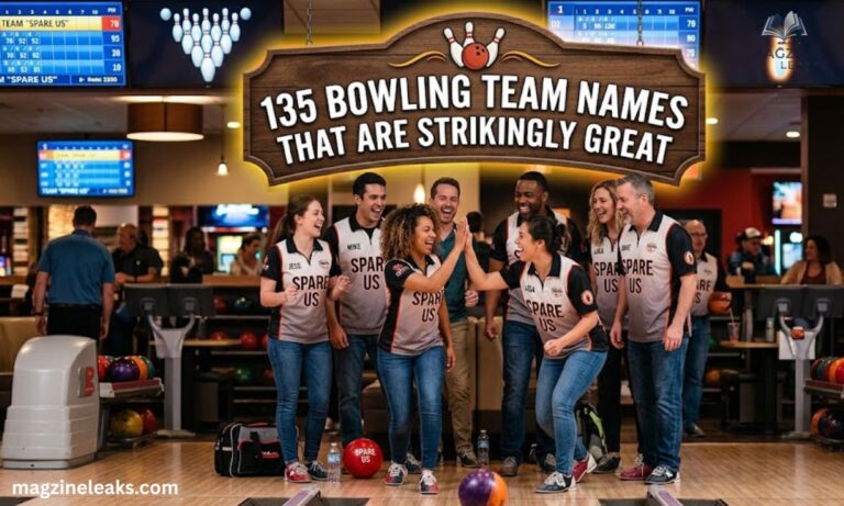 135 Bowling Team Names That Are Strikingly Great