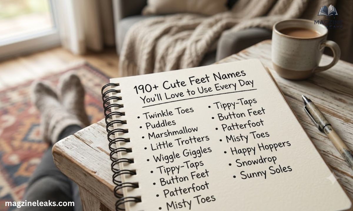 190+ Cute Feet Names Youll Love to Use Every Day