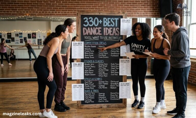 330+ Best Dance Name Ideas Youll Want to Use Instantly