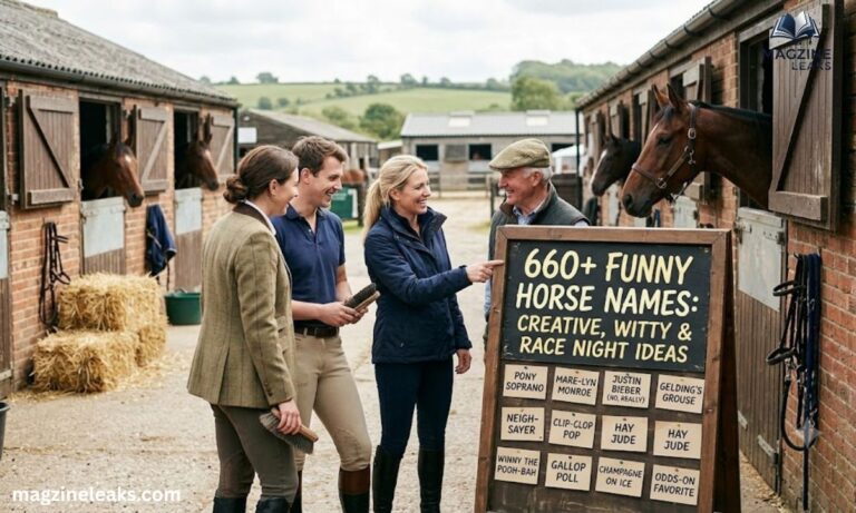 660+ Funny Horse Names Creative, Witty & Race Night Ideas