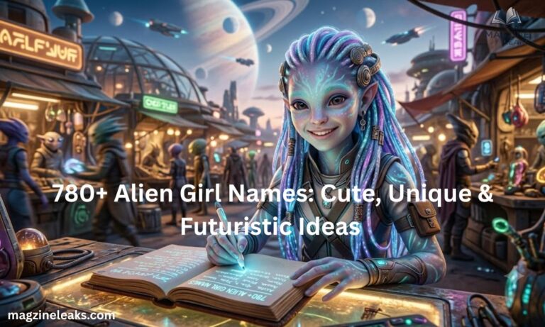 780+ Alien Girl Names Cute, Unique & Futuristic Ideas 