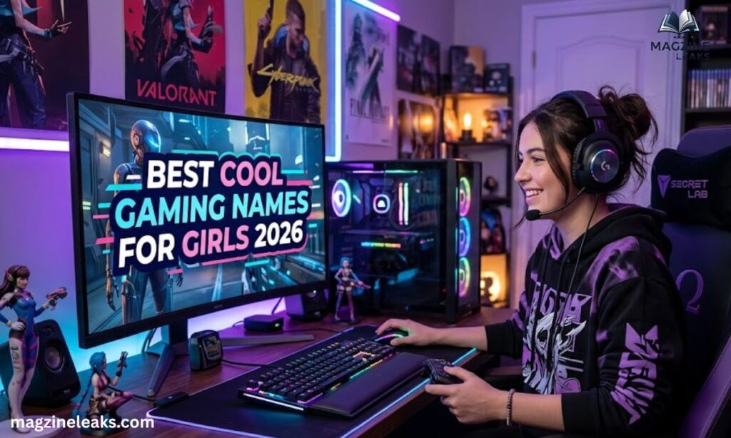 Best Cool Gaming Names for Girls 2026