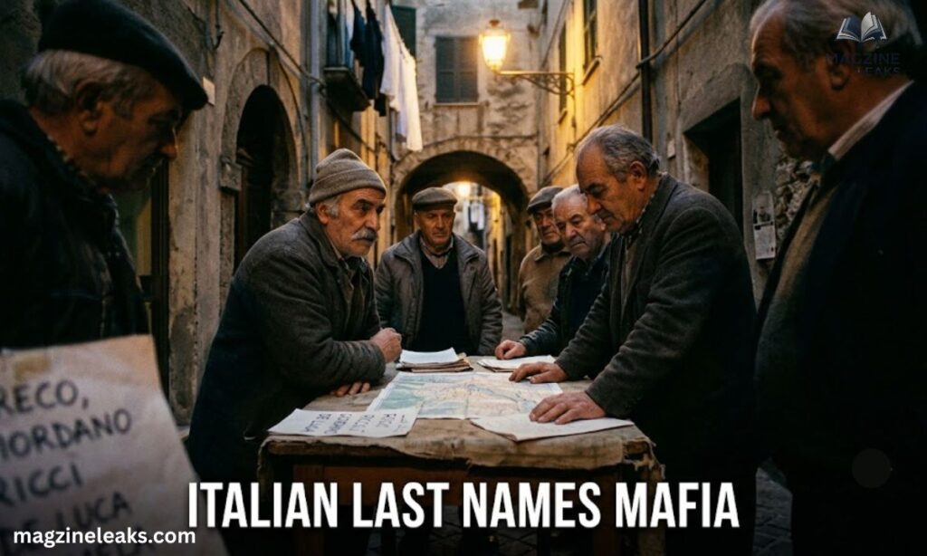 Italian Last Names Mafia