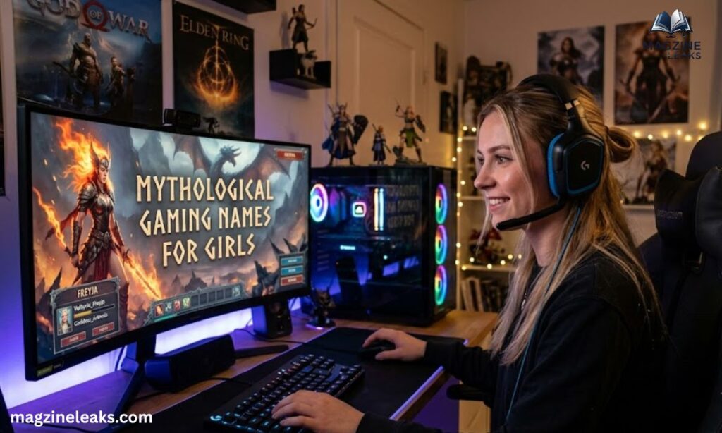 Mythological Gaming Names for Girls