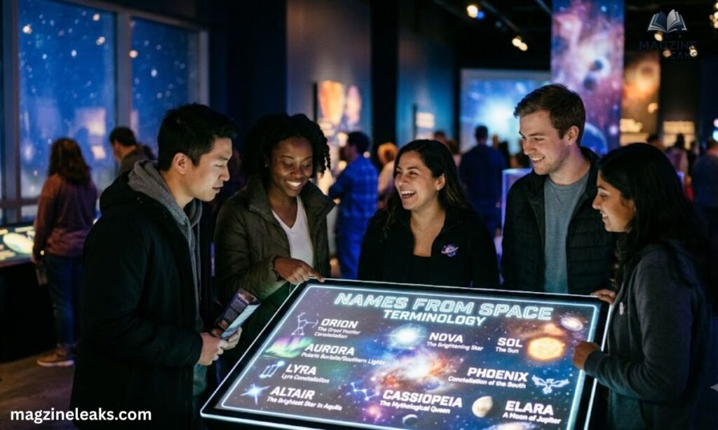 Names from Space Terminology