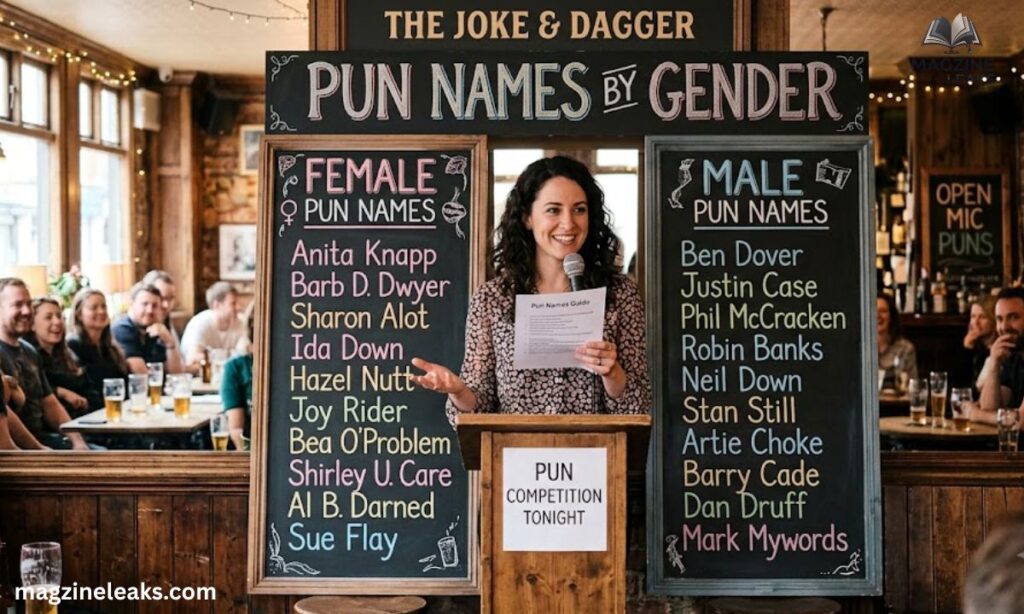 Pun Names By Gender