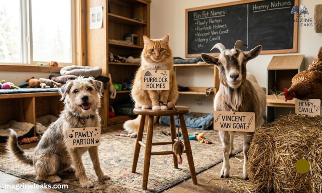 Pun Names For Pets And Other Animals