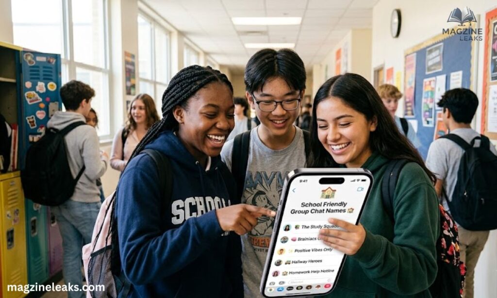 School Friendly Group Chat Names