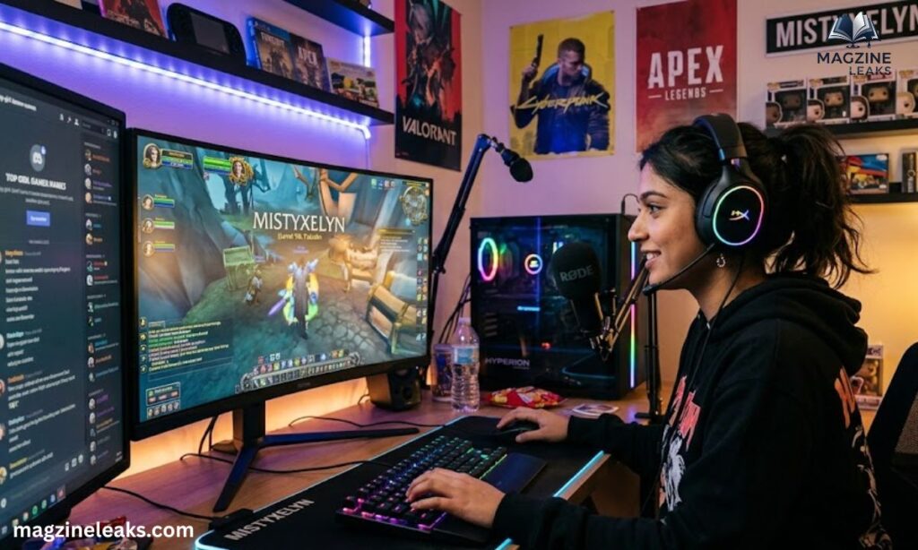 Top Girl Gamer Names for Online Games