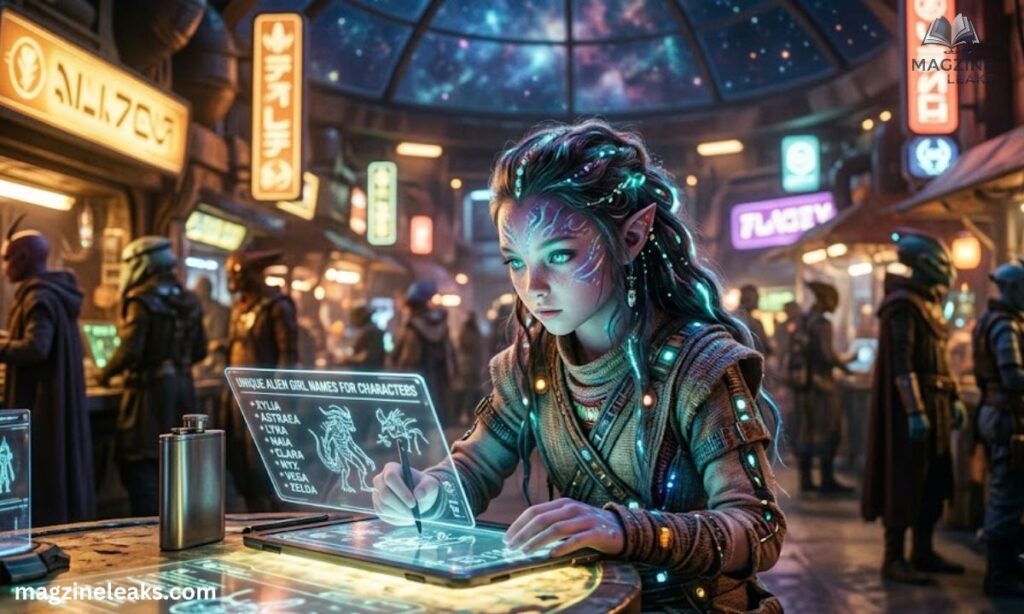 Unique Alien Girl Names for Characters